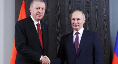 Cumhurbaşkanı Erdoğan, Rusya Devlet Başkanı Putin ile görüştü