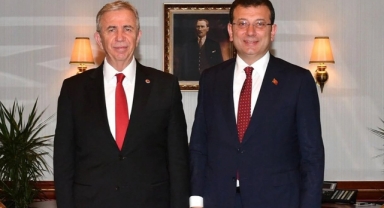 İmamoğlu’ndan Mansur Yavaş’a ziyaret