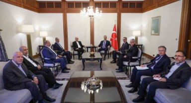 Dışişleri Bakanı Fidan, Hamas heyetiyle görüştü