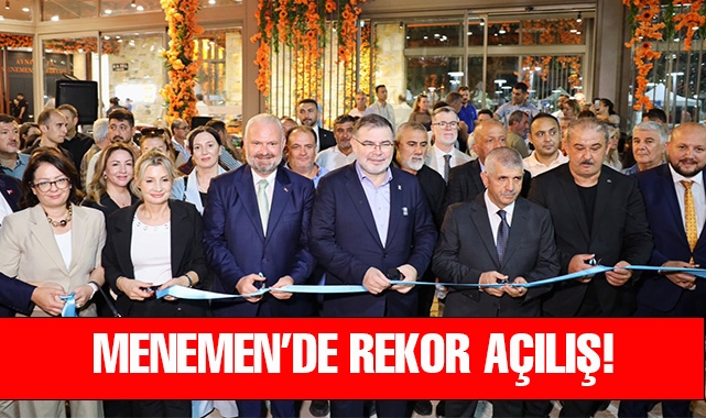 Menemen Belediyesi'nden 6 ayda 6 açılış