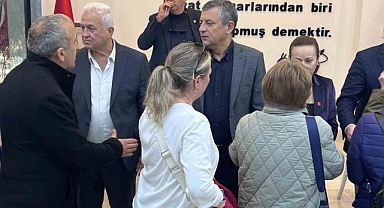 CHP Genel Başkanı Özel, Durbay ailesiyle beraber taziyeleri kabul etti