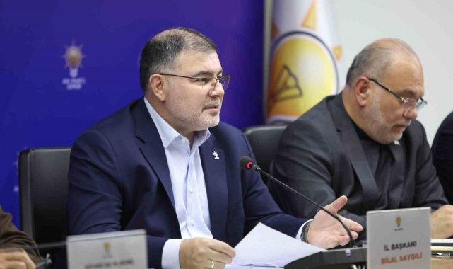 AK Parti İzmir İl Başkanı Saygılı: Milletin partisi, milletle büyüyor