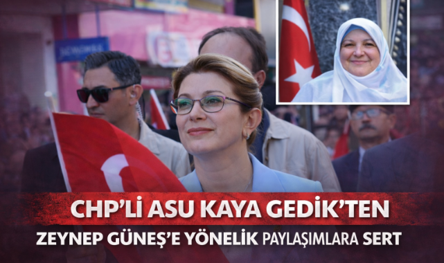 CHP'li Asu Kaya Gedik'ten Zeynep Güneş Akgün'e yönelik paylaşımlara sert tepki
