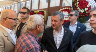 CHP Grup Başkanı Özel'in amcası son yolculuğuna uğurlandı