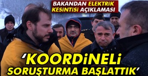 Bakan Albayrak elektrik kesintileri hakkında bilgi verdi