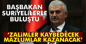 Başbakan Yıldırım: 'Zalimler kaybedecek, mazlumlar kazanacak'