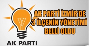 AK Parti’de 3 İlçenin Yönetimi Belli Oldu