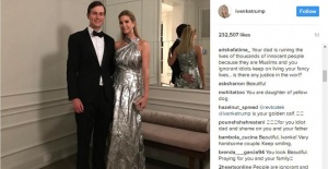 Amerikan halkından Trump’ın kızına “gala” eleştirisi