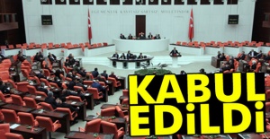 Anayasa değişiklik teklifinin 8. maddesi kabul edildi