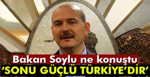 Bakan Soylu: Bu mücadelenin sonu selamettir