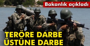 Bakanlık açıkladı: Teröre darbe üstüne darbe