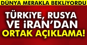 Dünya merakla bekliyordu. İşte o açıklama...