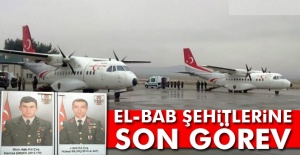 El-Bab şehitlerimize son görev