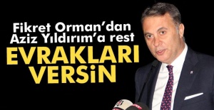 Fikret Orman'dan Aziz Yıldırım'a rest
