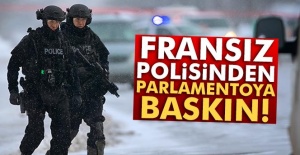 Fransız polisinden parlamentoya baskın