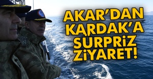 Genelkurmay Başkanı Akar’dan Kardak’a sürpriz ziyaret