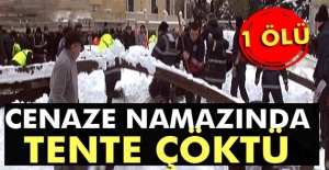 İstanbul'da cenaze namazında korkunç olay