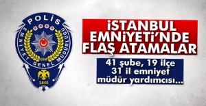 İstanbul Emniyeti'nde büyük değişiklik