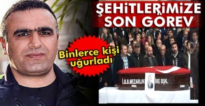 İzmir şehitleri son yolculuğuna uğurlanıyor