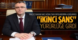 Maliye Bakanı Naci Ağbal'dan yapılandırma açıklaması