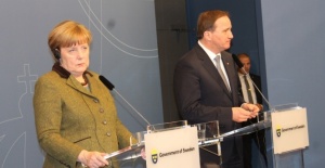 Merkel İsveç'te