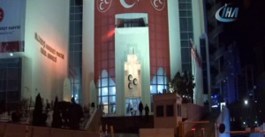 MHP Genel Merkezinde güvenlik önlemleri