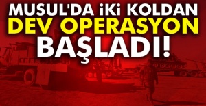 Musul'da dev operasyon başladı