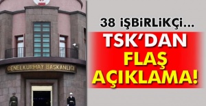 TSK'dan Flaş Açıklama!