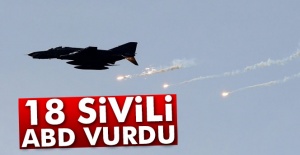 18 sivili ABD vurdu