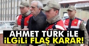 Ahmet Türk ile ilgili flaş karar!