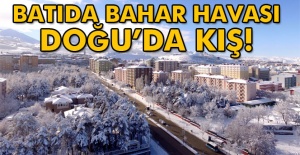 Batıda bahar havası, Doğu’da kış cefası