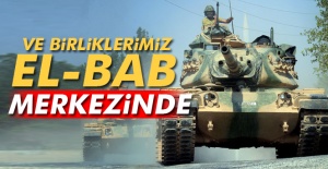 Birliklerimiz El-Bab merkezinde
