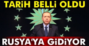 Cumhurbaşkanı Erdoğan Rusya'ya gidiyor