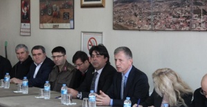 Foça Bağarasında halk toplantısı