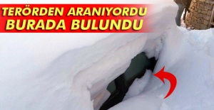 Terörden aranıyordu burada bulundu