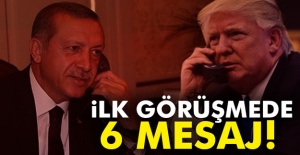 İlk görüşmede 6 mesaj