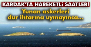 Kardak'ta hareketli saatler!