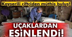 Kayserili çiftçiden müthiş buluş