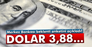 Merkez Bankası beklenti anketini açıkladı!