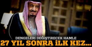 Suudi Arabistan'dan dengeleri değiştirecek hamle
