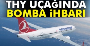 THY uçağında bomba ihbarı