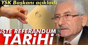 YSK'dan Referandum kararı! İşte resmi tarih