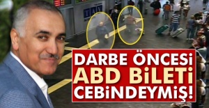 Adil Öksüz'ün darbe öncesi ABD bileti cebindeymiş