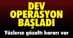 Ankara'da operasyon! 265 gözaltı kararı