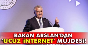 Bakan Arslan'dan 'ucuz internet' müjdesi!