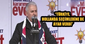 Başbakan Yıldırım: 'Türkiye, Hollanda seçimlerine de ayar verdi'