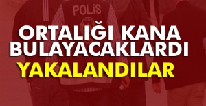 Bombalı eylem hazırlığındaki 4 terörist yakalandı