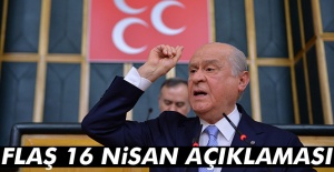 Devlet Bahçeli'den flaş 16 Nisan açıklaması
