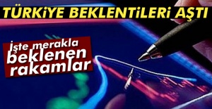 Ekonomide işte beklenen o rakamlar