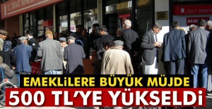 Emekliye büyük müjde